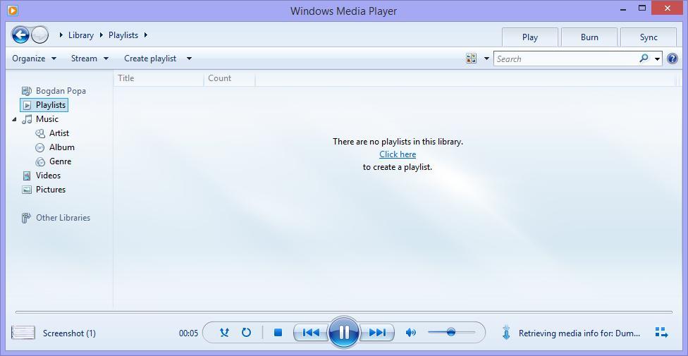 Using A Music Player Windows Media Player - Using A Music Player