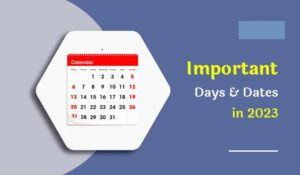 प्रमुख दिवस 2023